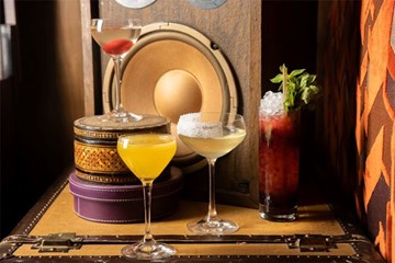 Festive cocktails on display at Superfrico Atlantic City