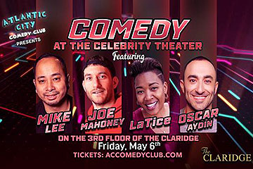 Comedy at the Celebrity Theater ft. Oscar Aydin, Mike Lee, LaTice and ...