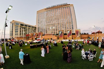 Golden Nugget International Wine Festival at their outdoor space.