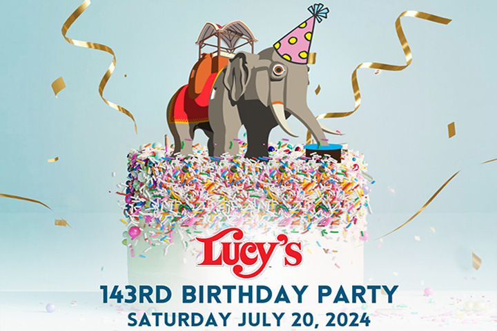 Lucy the Elephant's 143rd Birthday Bash