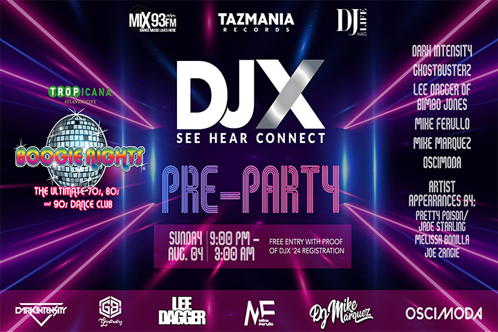 Boogie Nights X DJX SEE HEAR CONNECT Pre-Party