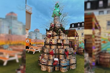 Tennessee Avenue Beer Hall Keg Tree