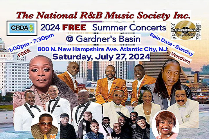 2024 Free Summer Concert Series at Gardner's Basin