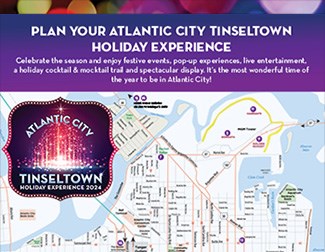 Plan Your Atlantic City Tinseltown Holiday Experience - Map of Holiday Events and Specials