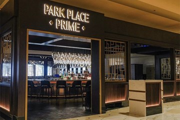 Entrance and Bar area at Park Place Prime Bally's Atlantic City